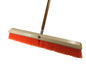 102424 Better Brush Medium Push Broom Kit - 24" Flagged Orange/Stiff Orange Poly Brush w/5' Wood Handle — FREE SHIPPING*