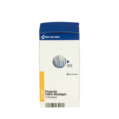 FAE-3006 SmartCompliance First Aid Kit Refill, Fingertip Bandages, 1.88" x 2" - 10/Box