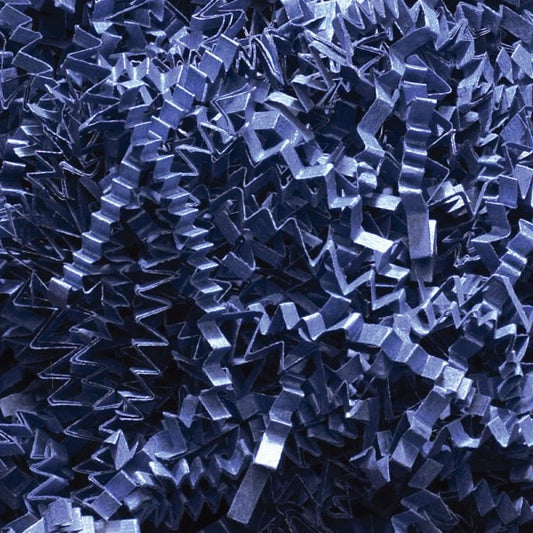 CrinklePak 10 LB Navy Blue Crinkle Paper