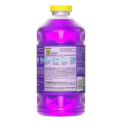 Pine-Sol® Multi-Surface Cleaner, Purple, Lavender Clean® Scent, 80 fl oz. Bottle - 3/cs