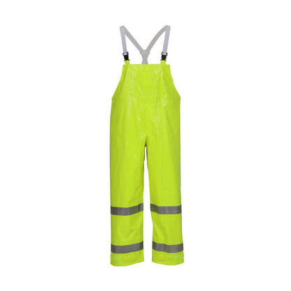 O53122 Tingley Comfort-Brite® FR (Flame Resistant) Rain Overalls, Lime (Shipping Included - Continental U.S.)