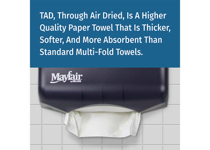 MAYFAIR® PREMIUM Quality TAD White Multi-fold Towels - 2400/cs