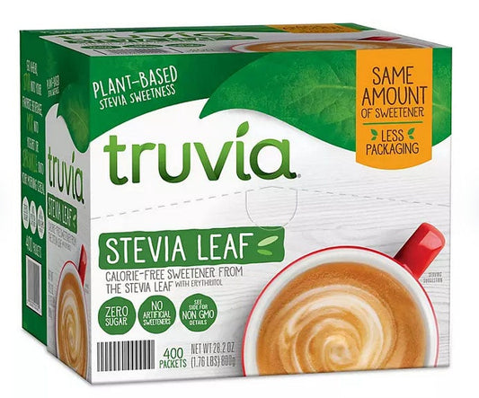 Truvia Plant Based Sweetener Packets - 400/bx