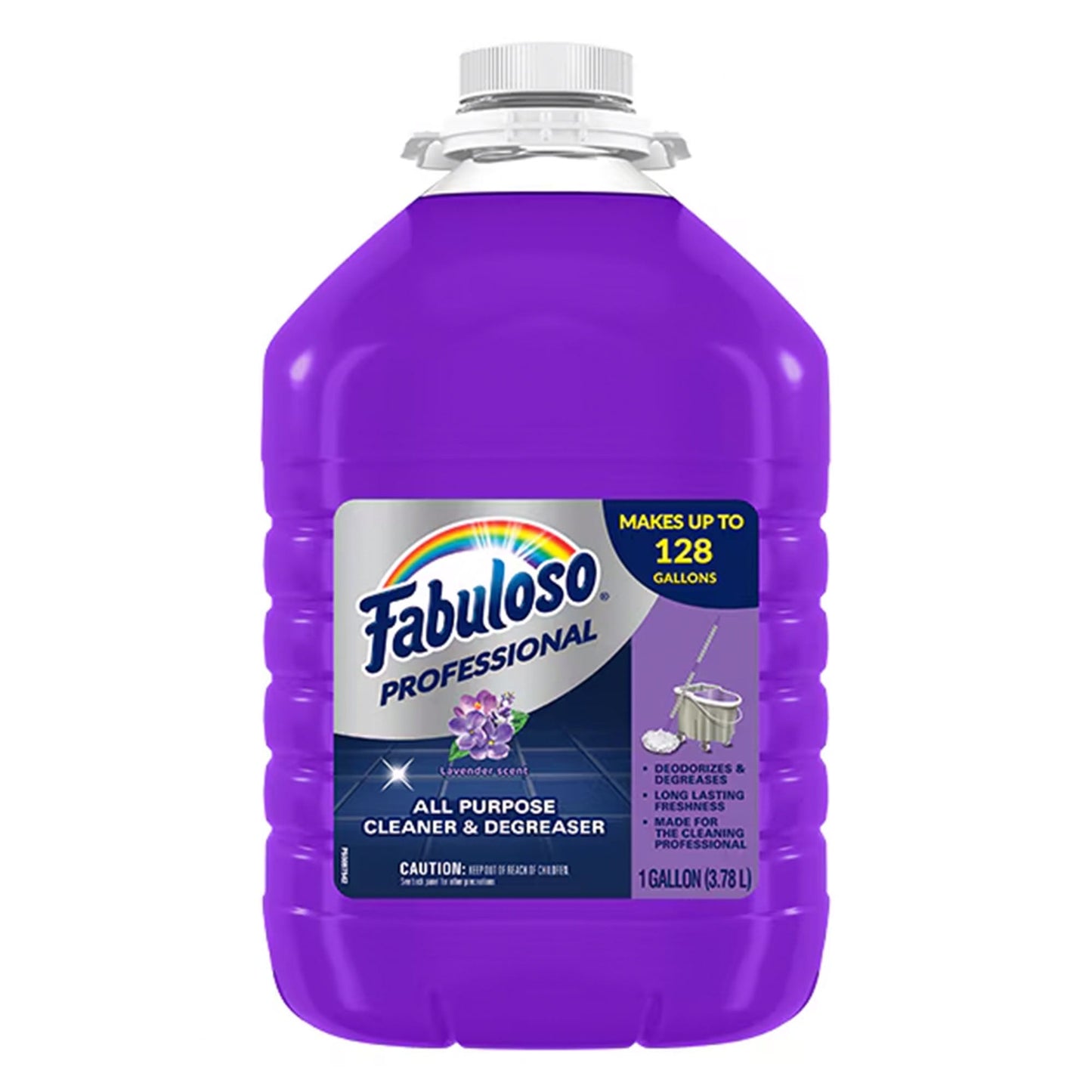 Fabuloso® Professional All-Purpose Cleaner and Degreaser, Lavender Scent, Gallon - 4/cs
