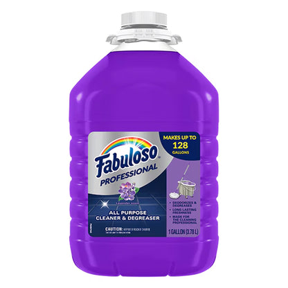 Fabuloso® Professional All-Purpose Cleaner and Degreaser, Lavender Scent, Gallon - 4/cs