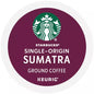Starbucks® K-Cup Sumatra Coffee, Dark Roast - 72/cs