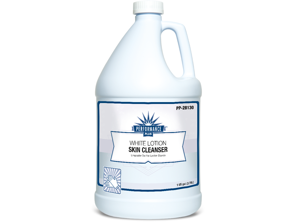 PP-28130 Performance Plus White Lotion Skin Cleanser Pearl Soap, Gallon Jug - 4 per case