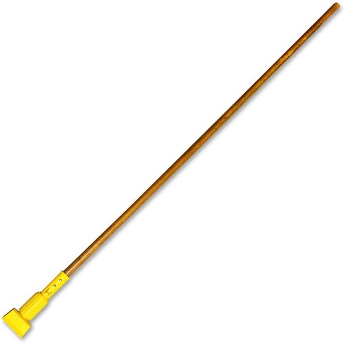 Gripper "Jaw" Clamp Style Mop Handle, Available in Wood, Fiberglass or Aluminum in 2 Lengths