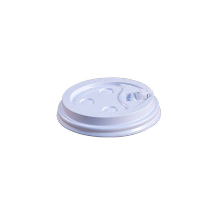 Empress™ Dome Lid for Paper Hot Cups, White (2 sizes available) - 1000/cs