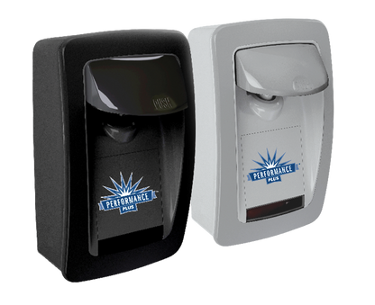 Performance Plus™ Manual FOAM or LIQUID Soap & Hand Sanitizer Dispenser, Choose Black or Gray - 1/ea