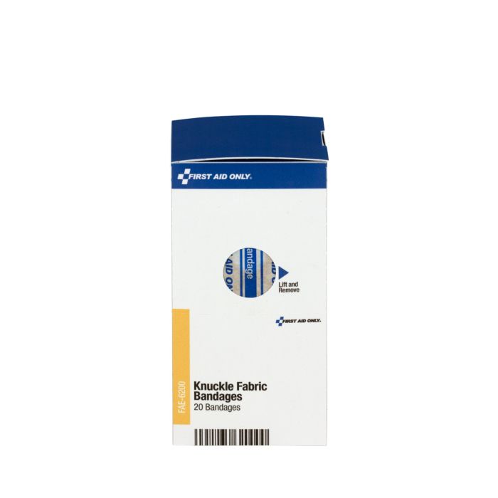 FAE-6200 SmartCompliance First Aid Kit Refill, Knuckle Fabric Bandages - 20/Bx
