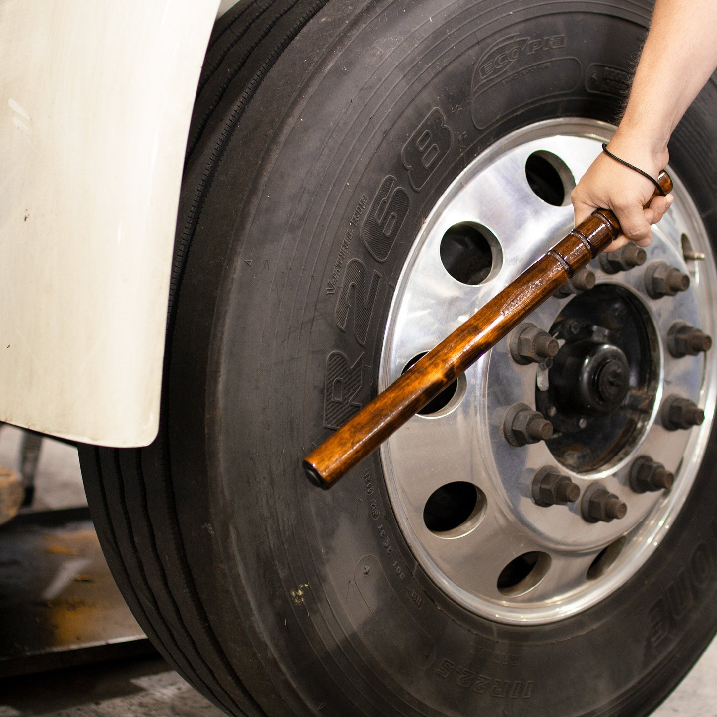 RoadPro® 18in Wood Weighted Tire Thumper w/Strap: 6/pk or 24/pk