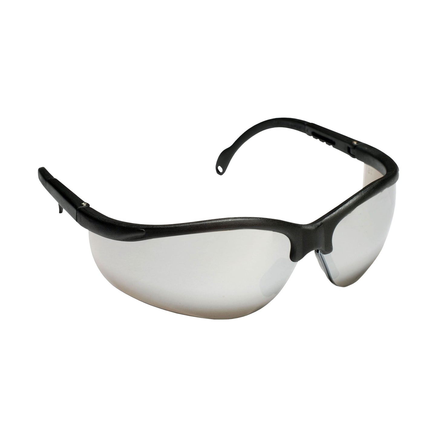 Cordova Boxer™ Safety Glasses, Extendable Temples, Dual Wrap-Around Scratch-Resistant Lens, Choose Light Blue or Amber or Silver Mirror Lens