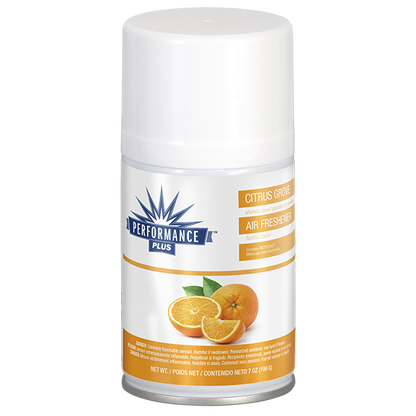 Performance Plus™ Metered Aerosol Air Freshener Refills, 7 oz Can, CHOOSE YOUR SCENT - 12/cs