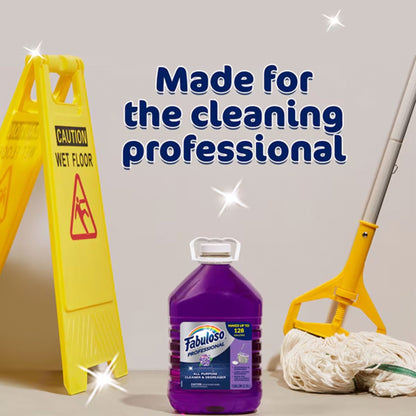 Fabuloso® Professional All-Purpose Cleaner and Degreaser, Lavender Scent, Gallon - 4/cs