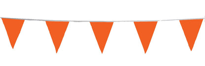CORTINA Pennant Flag Vinyl, 9″ x 12″ flags on 100′ String, Choose Your Color - 40/cs