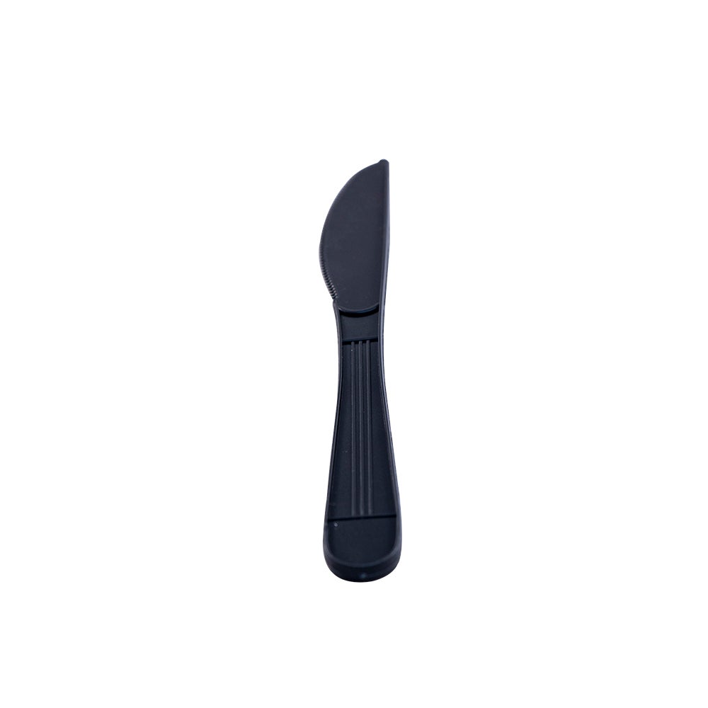 Heavyweight Disposable Knife, Plastic, Black - 1000/cs