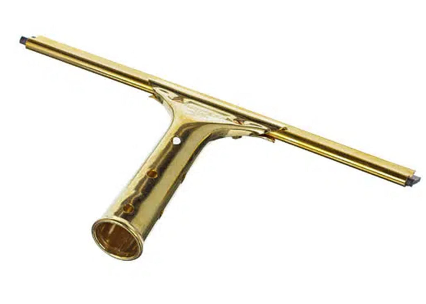 Unger Enterprises GoldenClip® Brass Window Squeegee, 18", Complete - 1/ea