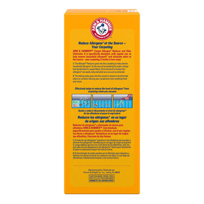 ARM & HAMMER™ Carpet Allergen Reducer and Odor Eliminator, Lightly Scented, 42.6 oz. Box -  9/cs