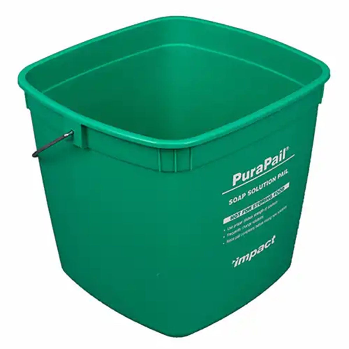 Utility PuraPail Bucket, Soap Solution Pail, Green, 6 Quart - 1/ea