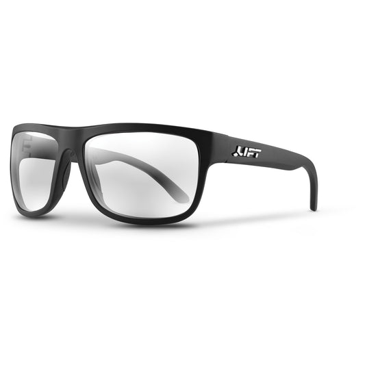 LIFT Safety BANSHEE Safety Glasses - Matte Black - Choose Smoke, Clear, Polarized, or Mirror Lens