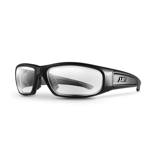 LIFT Safety SWITCH Safety Glasses - Choose Smoke, Clear, Polarized, Red Revo, Silver Revo, or IR3 Welding Lens