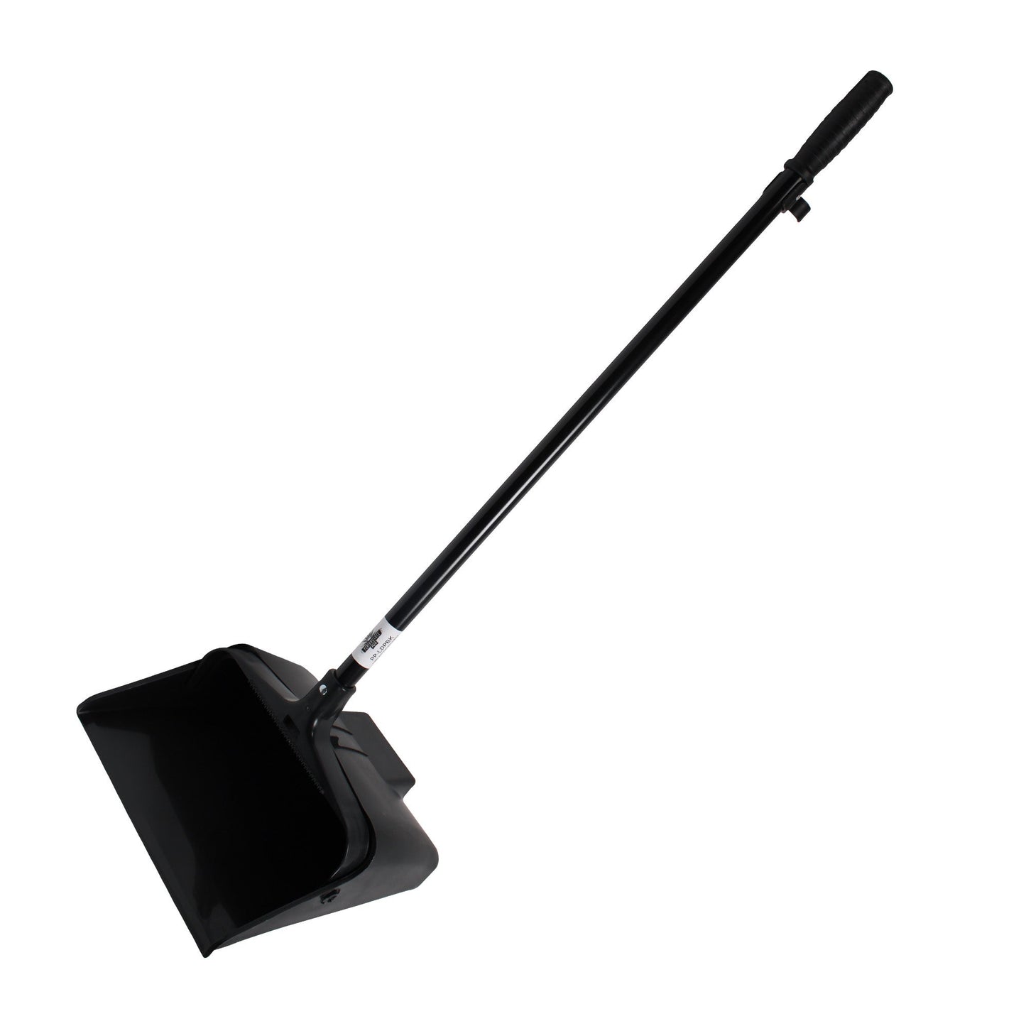Performance Plus™ Lobby Dust Pan w/ 36" Metal Handle, Black - 1/ea