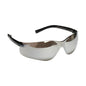 Cordova DANE™ Safety Glasses, Single Wrap-Around Scratch-Resistant Lens, Flexible Rubber Temples, MIRROR LENS, Choose Blue or Silver or Rainbow