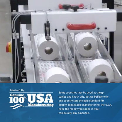 MAYFAIR® 2-PLY Universal Bath Tissue, Sheet Size: 4.5" W x 3.75"L, Embossed, Septic Safe, 500 sht/rl - 96/cs