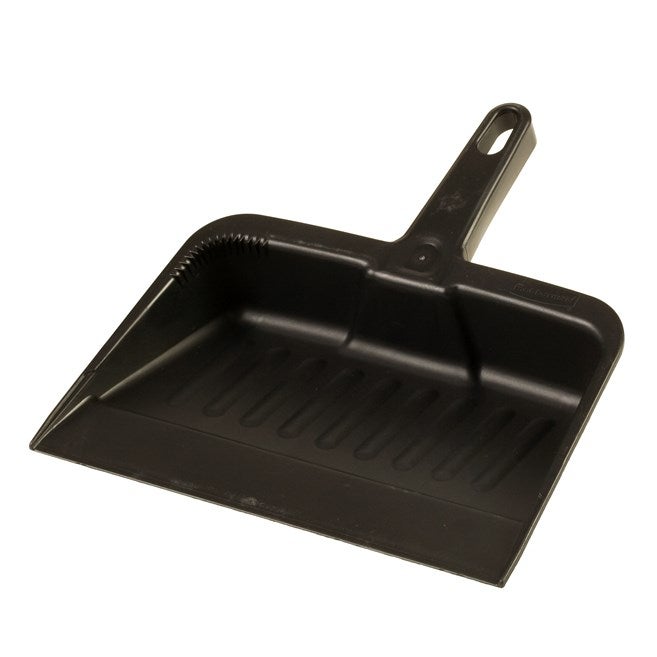 Rubbermaid Heavy Duty Dust Pan, 12.25", Charcoal - 1/ea