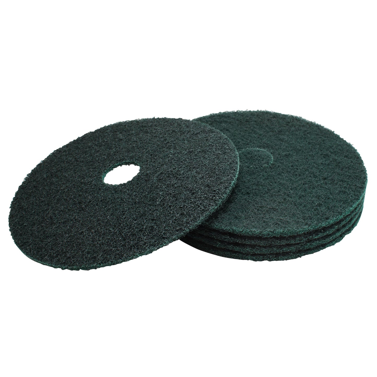 Performance Plus™ High Performance 20" Stripping Floor Pad, Round, Emerald - 5/cs