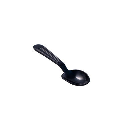 Heavyweight Disposable Spoon, Plastic, Black - 1000/cs