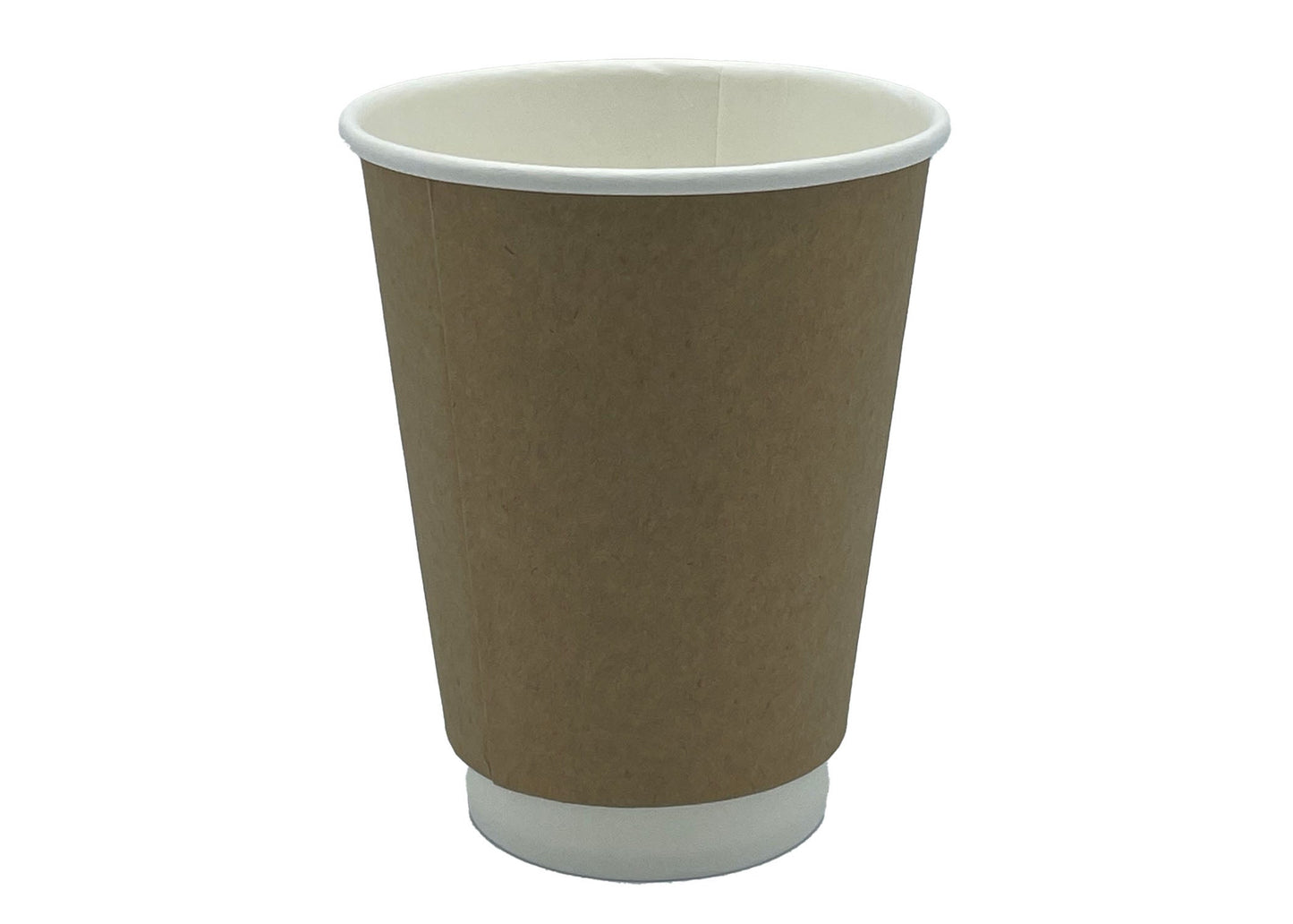EHCDW Empress™  Double Wall Paper Hot Cups, Kraft (Choose Your Size) - 500 per case