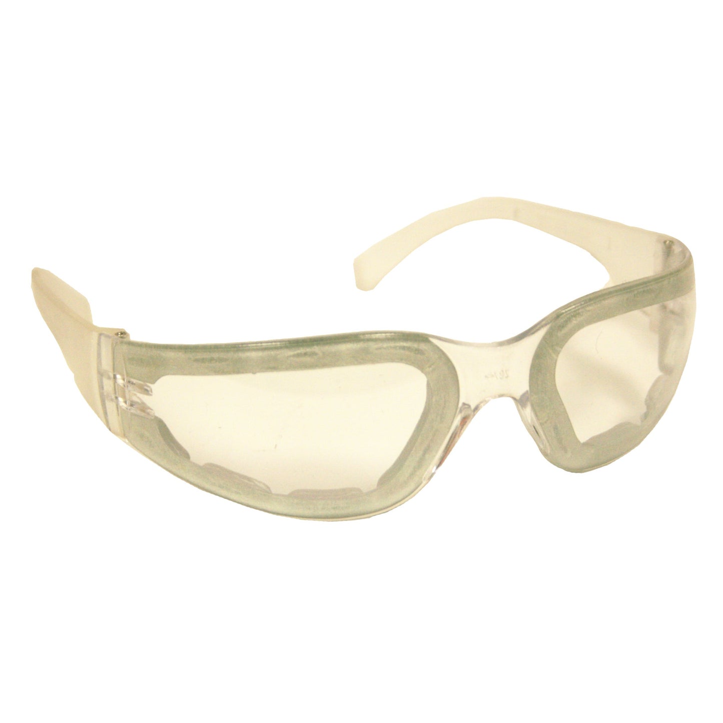 Cordova Bulldog Pro-Framers™ Safety Glasses, Single Wrap-Around Scratch-Resistant Lens w/EVA FOAM SEAL, Vented Anti-Fog, Choose Your Lens