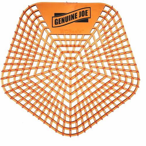 Genuine Joe Anti-Splash Scented Urinal Screens, CHOOSE YOUR SCENT - 10/bx