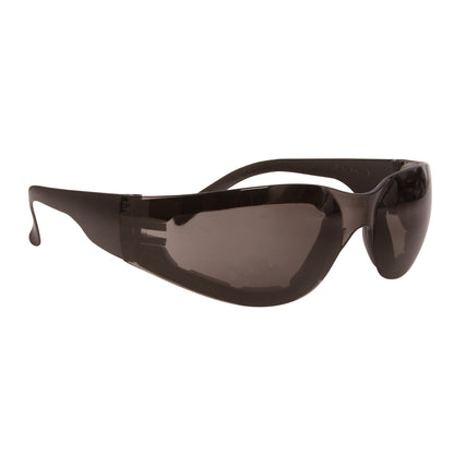 Cordova Bulldog Pro-Framers™ Safety Glasses, Single Wrap-Around Scratch-Resistant Lens w/EVA FOAM SEAL, Vented Anti-Fog, Choose Your Lens