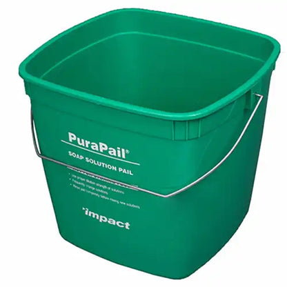 Utility PuraPail Bucket, Soap Solution Pail, Green, 6 Quart - 1/ea