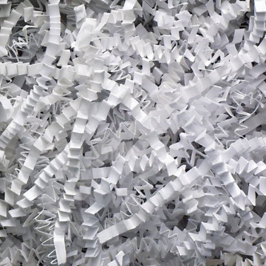 10 LB White Crinkle Paper