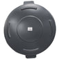 Performance Plus™ LID For 44 gal Round Waste Receptacle, Gray - 1 Lid