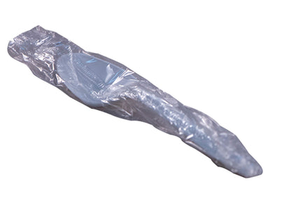 Medium-Weight Disposable Teaspoon, Plastic, Individually Wrapped, White - 1000/cs