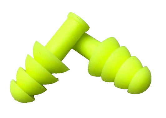 Cordova Encore™ Yellow Reusable TPR Ear Plugs, NRR 27 dB - 100 pr/bx