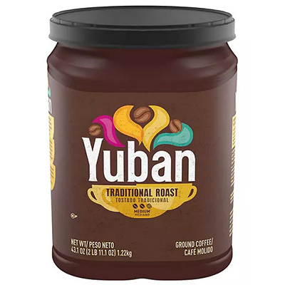 Yuban Traditional Ground Coffee, Medium Roast - 43.1 oz Canister