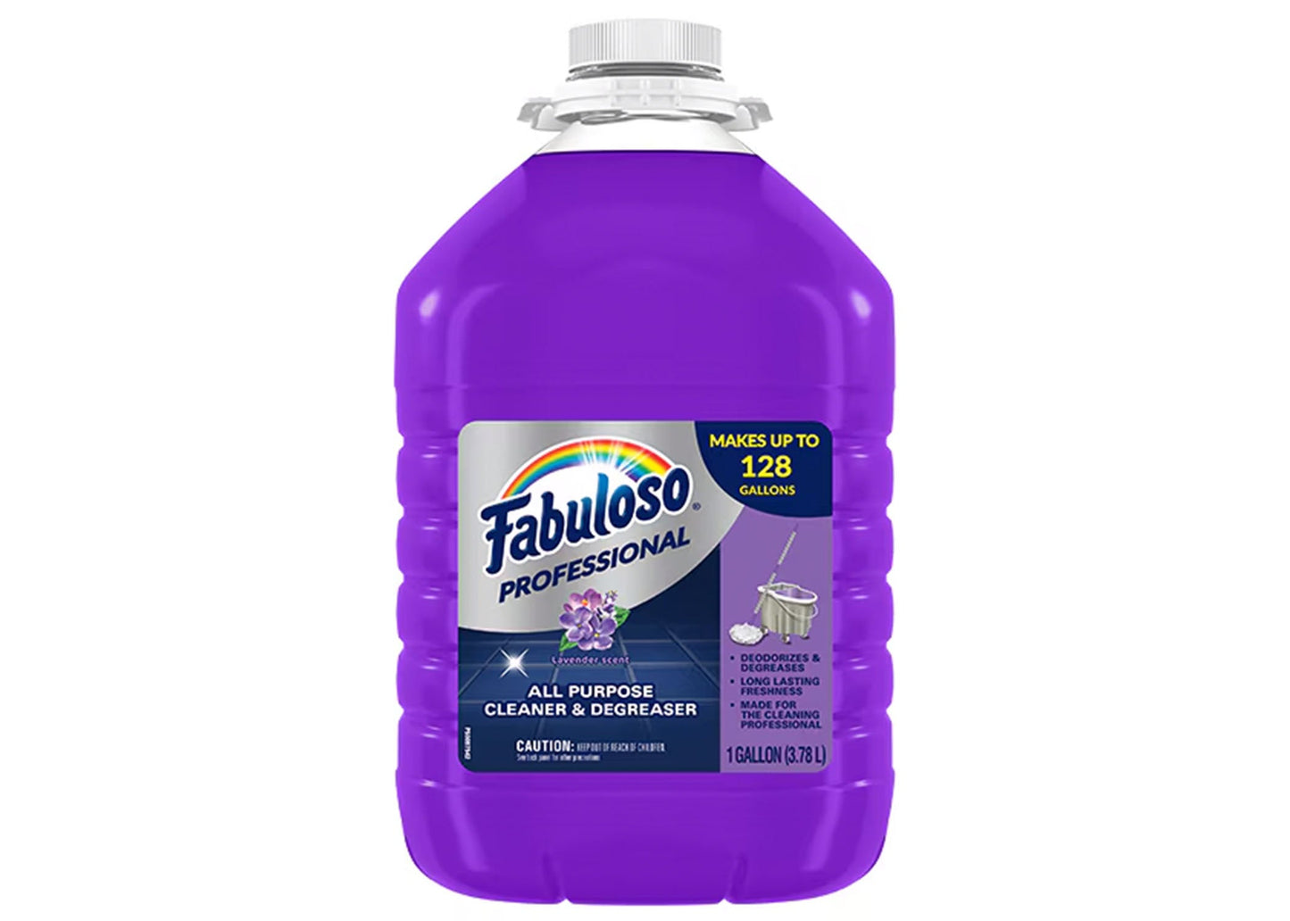 Fabuloso® Professional All-Purpose Cleaner and Degreaser, Lavender Scent, Gallon - 4/cs
