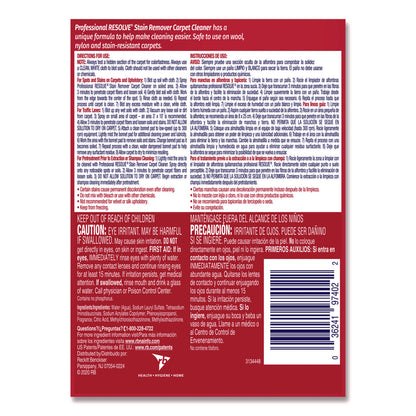 Professional Resolve® Spot & Stain Carpet Cleaner, 32 oz. Trigger Spray Bottle - 12/cs