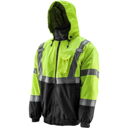 LIFT Safety Hi-Viz Yellow Bomber Jacket