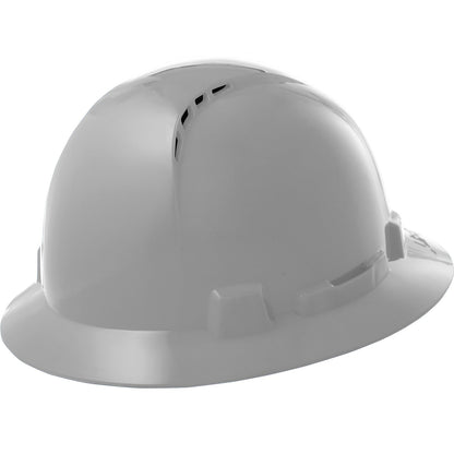 LIFT Safety BRIGGS Full Brim Hard Hat - Vented - Choose Yellow, White, Grey, Blue, Hi-Vis Orange, or Hi-Vis Yellow