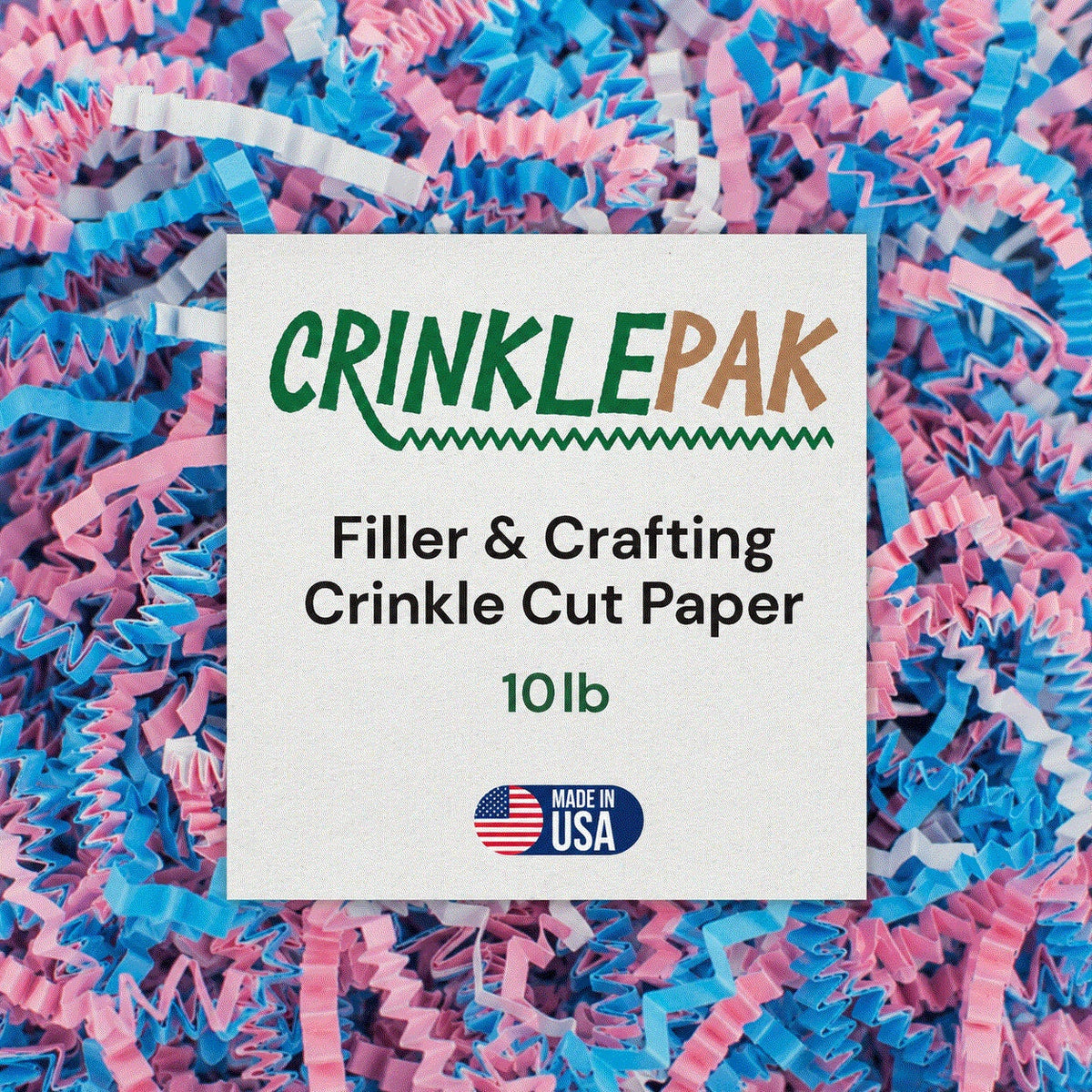 CrinklePak Crinkle Paper 10Lb Baby Blend