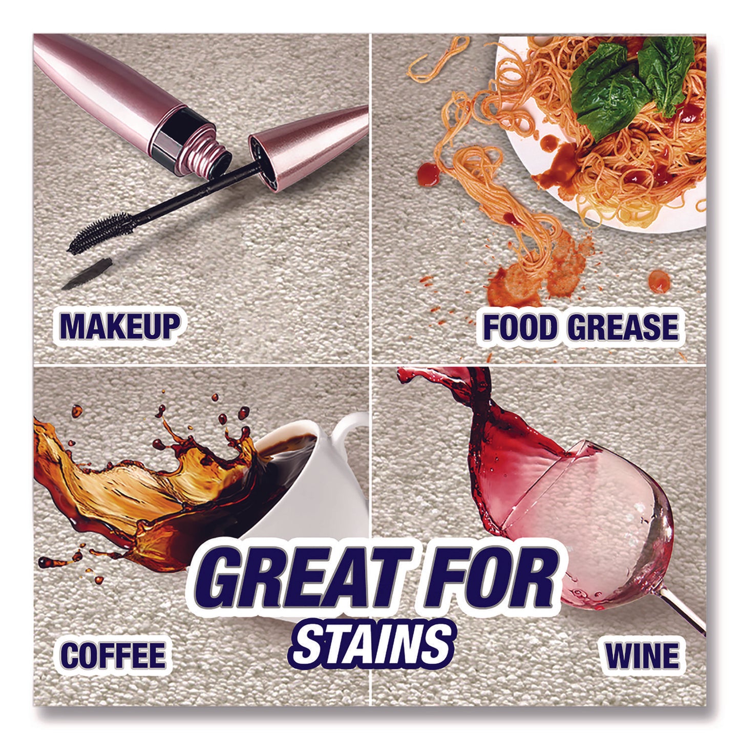 Professional Resolve® Spot & Stain Carpet Cleaner, 32 oz. Trigger Spray Bottle - 12/cs