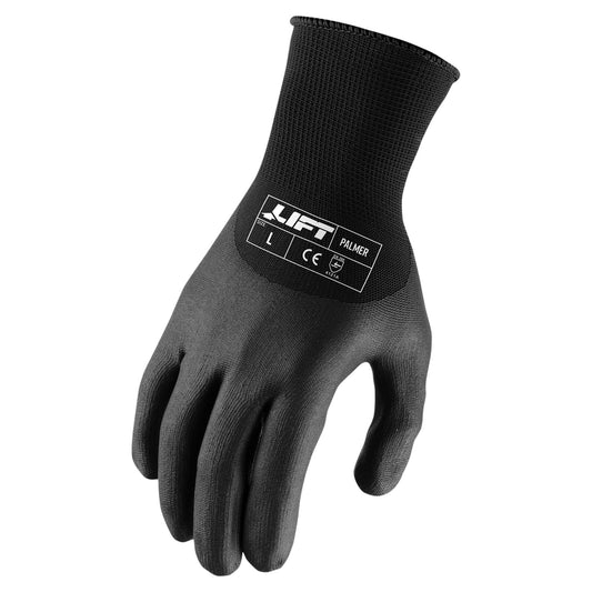 LIFT Safety PALMER Nitrile Microfoam 3/4 Dip w/Dots Gloves