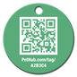 PetHub QR Pet ID Tag – Classic Aluminum